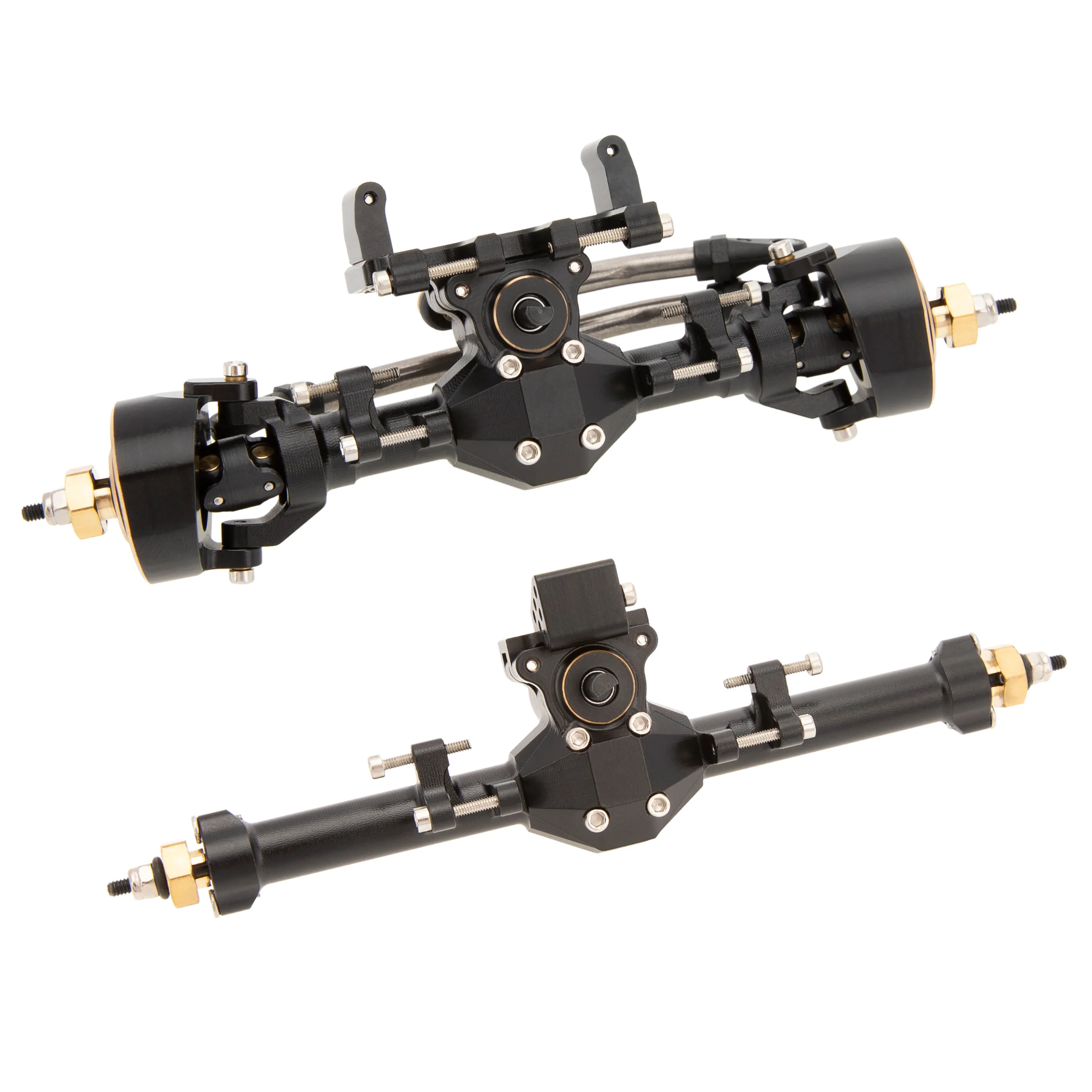 Close-up of the MEUS SCX24 isokinetic axle set, angled view
