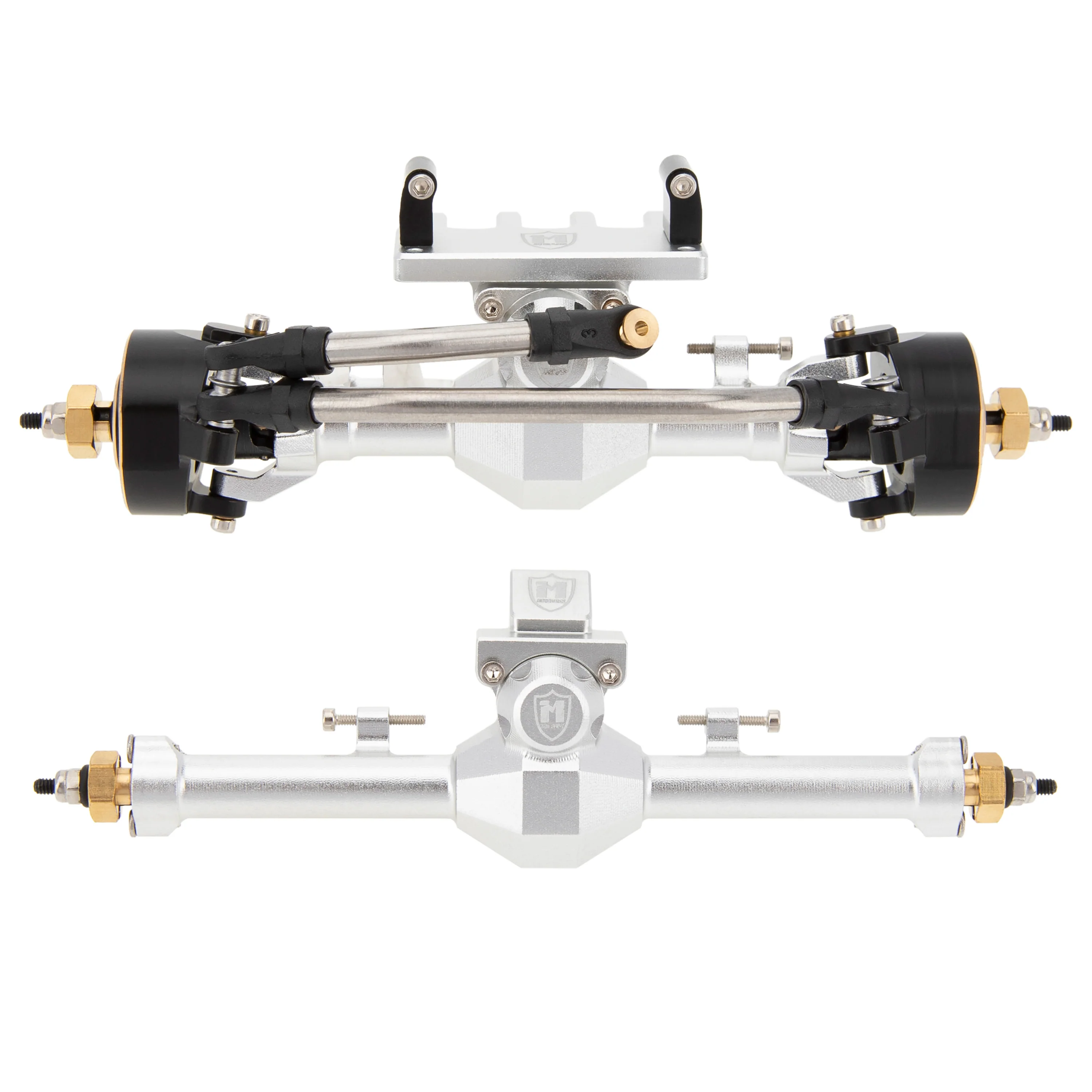 Silver MEUS SCX24 isokinetic front and rear axles