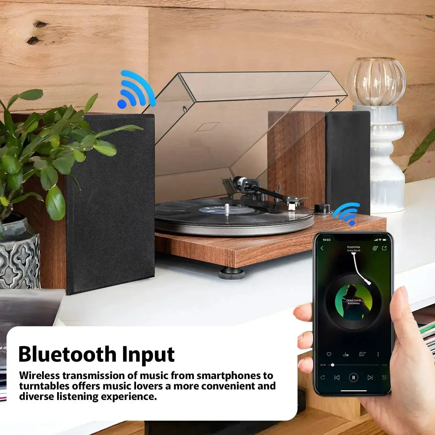 Retrolife UD006 streaming music from a phone over Bluetooth input